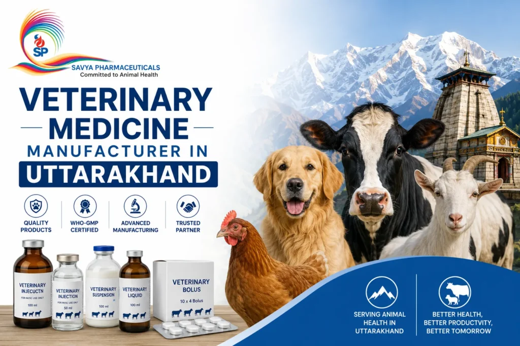 Veterinary Medicine Manufacturer in Uttarakhand