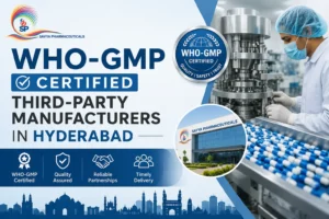WHO-GMP Certified Third-Party Manufacturers in Hyderabad