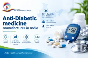 Anti-Diabetic medicine manufacturer in India- Savya Pharmaceuticals.
